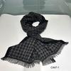 G·TENNA NX-C447 Unisex Cashmere Scarf with Coin Motif