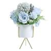 Rose Peony Bouquet: 7-Piece Artificial Floral Arrangement for Weddings & Home Decor