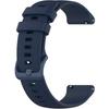 Universal Silicone Strap 18mm, Navy Blue