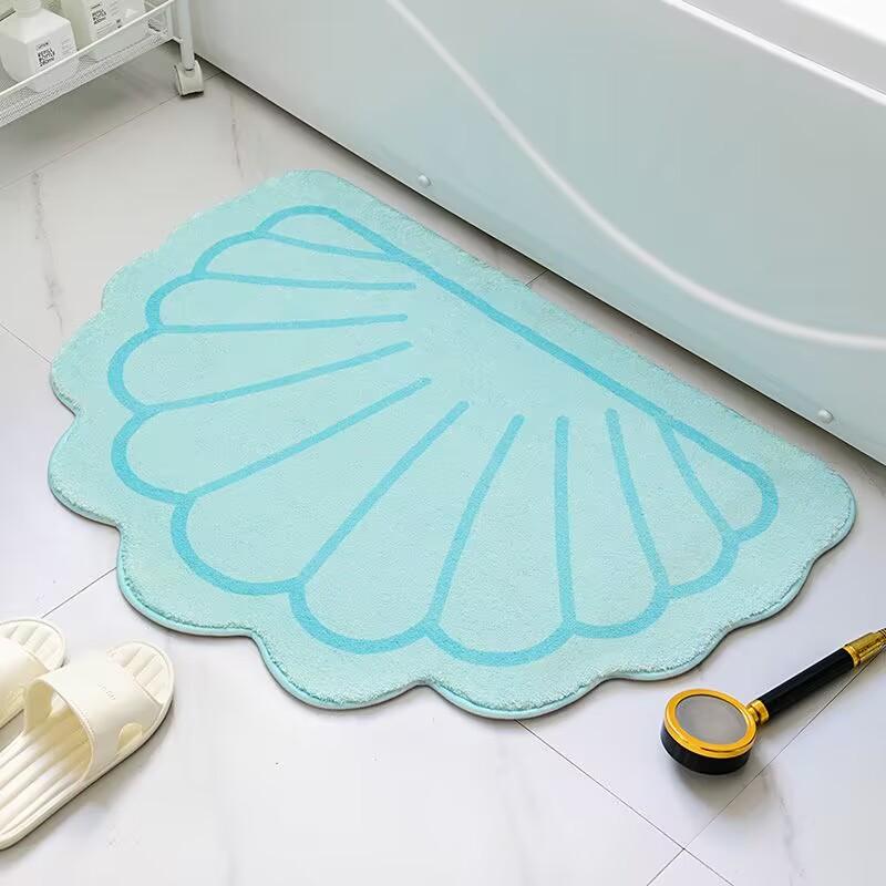 

Bathroom Mat Bathroom Moisture-wicking Non-slip Rug Bedroom Toilet Door Area Mat Home Entry Mat Carpet Durable Durable 40X60cm
