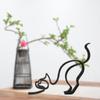 Minimalist Art Home Ornament Cat Decoration Art Sculpture Abstract Line Ornament Cat Sculpture