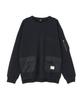 MOLETOM GOLA REDONDA TÁTICO Masculino G 010 preto 783-5932006