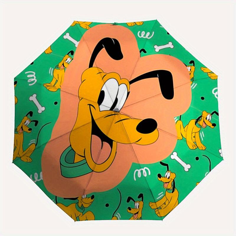 

1pc Pluto Folding Umbrella, Automatic Folding. It Has Eight Sturdy Ribs, Making It Convenient for Outdoor Use yy0729031