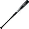 ZETT Hard Baseball Excellent Wooden Black BWT17084 Bat, Balance, (Bamboo Laminate), 84cm, (1900),
