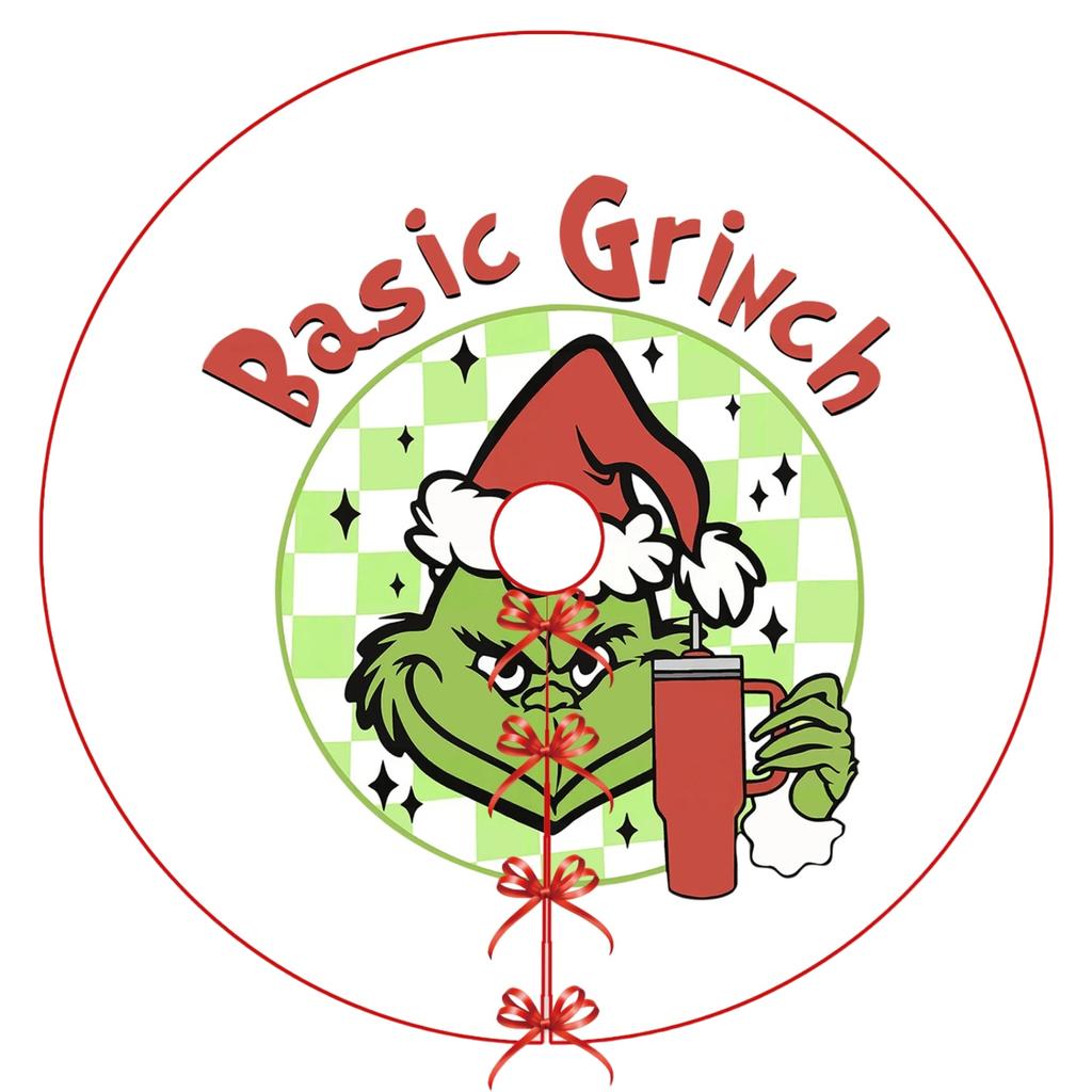 Sukně pod vánoční stromek DIY Sváteční atmosféra Dekorace Vzor digitálního tisku