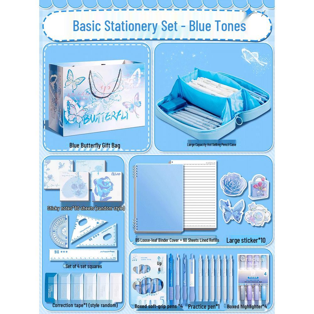 Purple Stationery Gift Set for Students: Back-to-School, Birthday & Children s Day Practical Gift