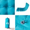 Self Inflating Sleeping Mat with Pillow Blue