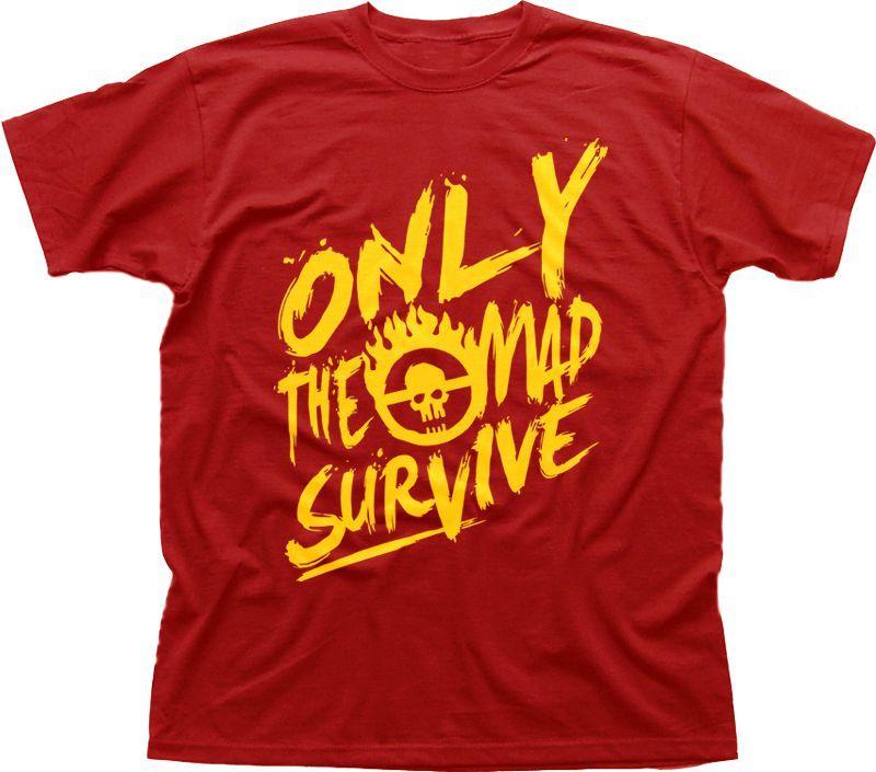 

Mad Max inspired Only The mad Survive red cotton printed t-shirt OZ9361 5XL різнокольоровий