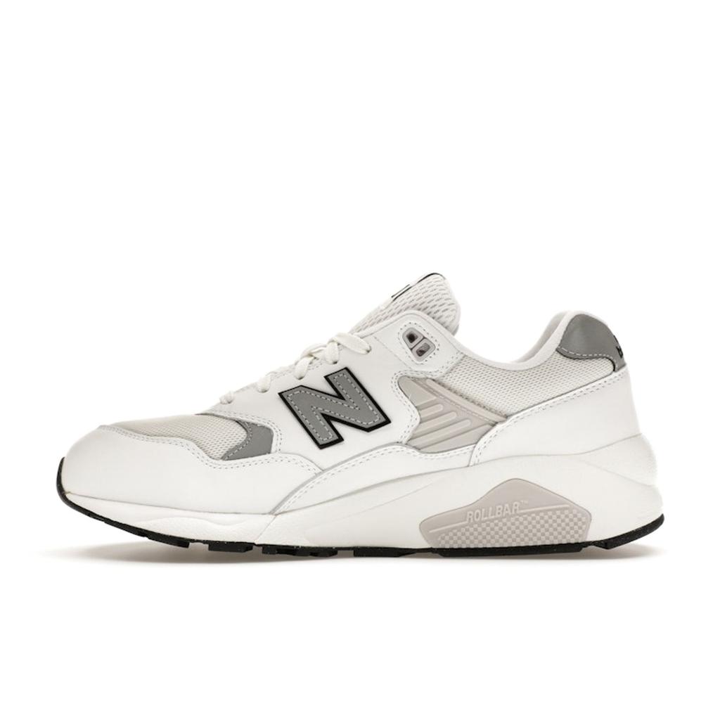 New Balance 580 White Silver Metallic Men Sneakers Sea-Salt MT580EC2