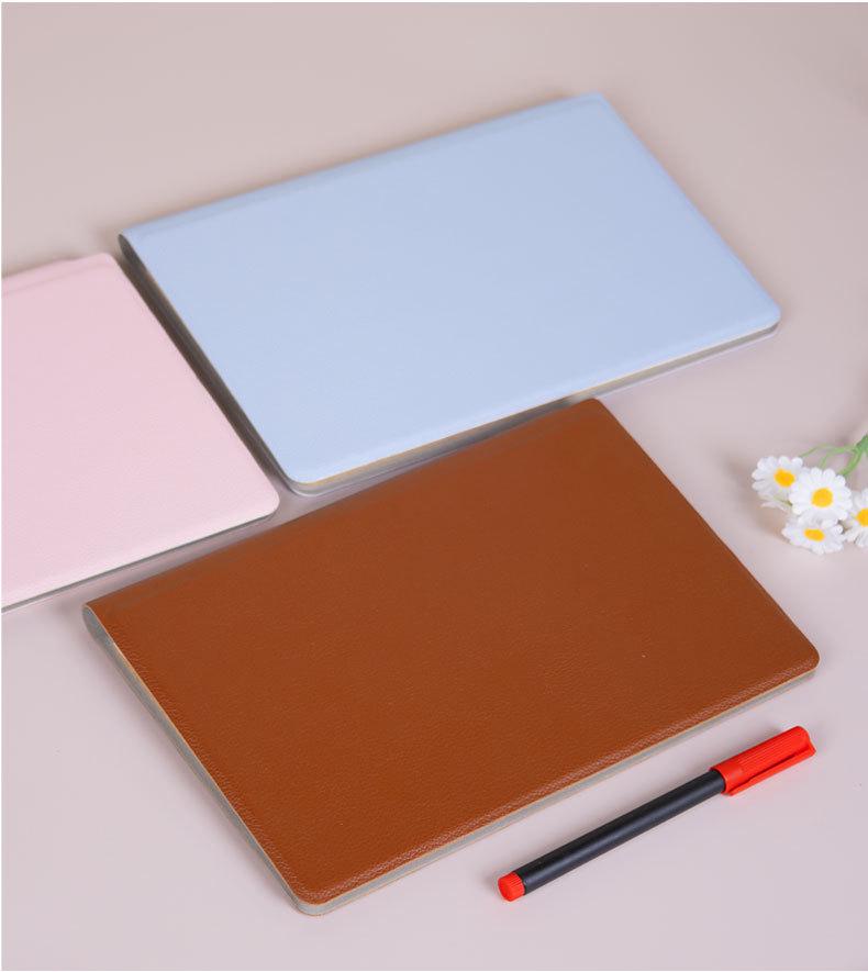 Portable Leather Whiteboard Notebook: Folding Desktop Writing and Drafting Board