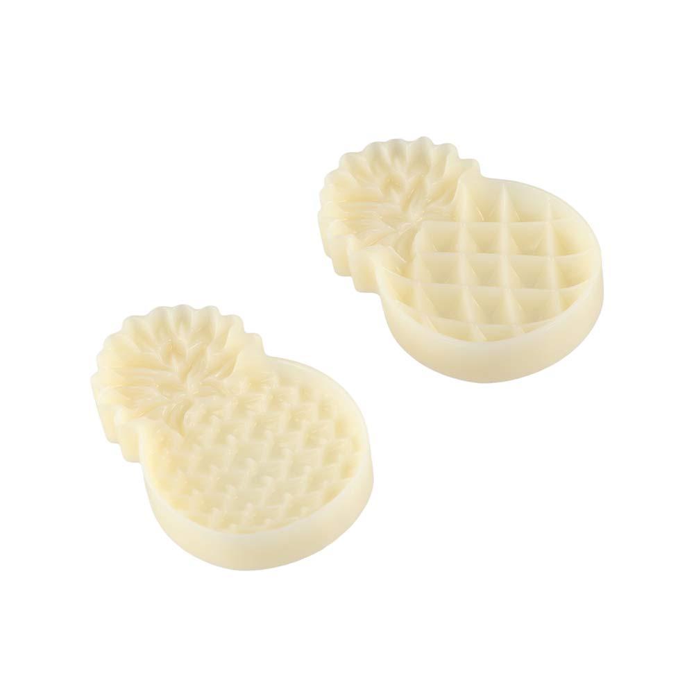 2pcs/set Embossed Mooncake Mold Hand-Press Pastry Mold Baking Tool Cookie Mold  Bakery
