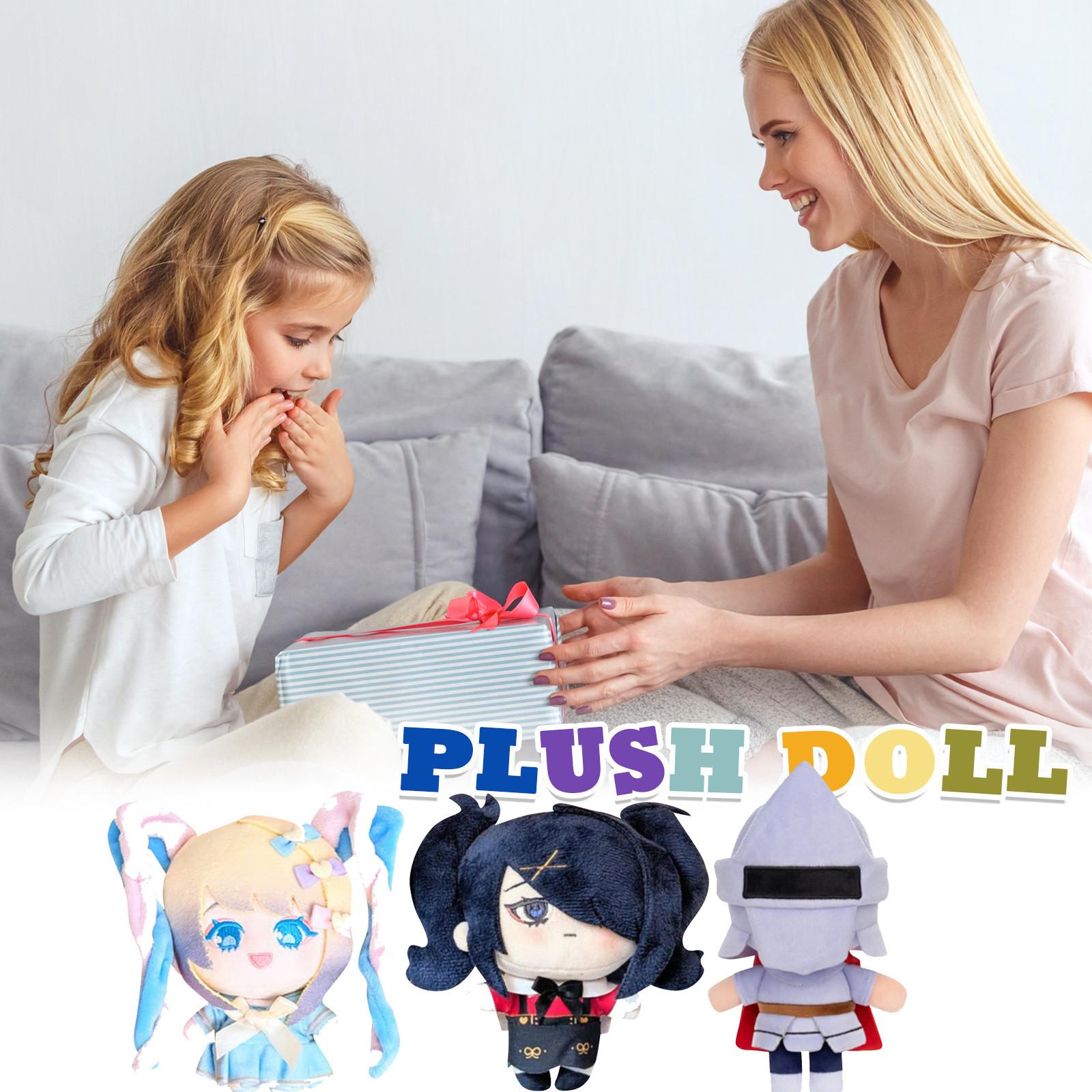 

Плюшевая кукла, игрушка в подарок, мультяшный стиль, детская тряпичная кукла, детская подарочная подушка One Size