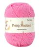 Matte Chenille Cute Shell Yarn Ball - Hand-Knitted DIY Doll Fine Ice Yarn, Non-Shedding for Crochet
