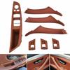 4/7 PCS 6 Colors Left Hand Drive LHD Car Inner Door Armrest Handle Panel Pull Trim Cover For BMW 5 Series F10 F11 F18 520 525
