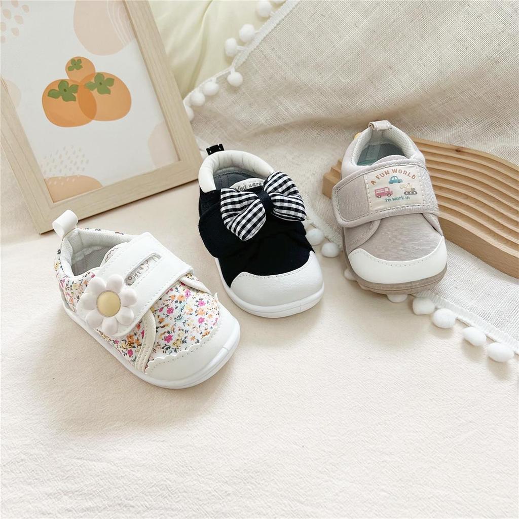 Spring Arrival Mori-kei Baby Soft Sole Velcro Walker Shoes - Unisex Children's Footwear