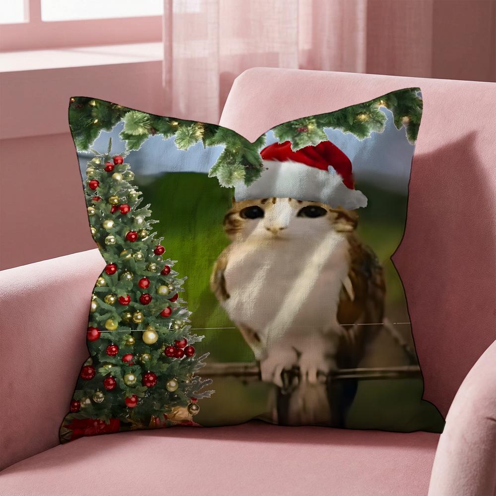 Popular emoticons animals Cushion Cover Multi-Scene Pillow Cover for Home & Car - Reversible, Soft & Durable for Daily Use