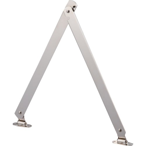 TRUSCO TS-51-L Steel Flat Bar Stay with Stopper, 450mm Long, Left-Handed