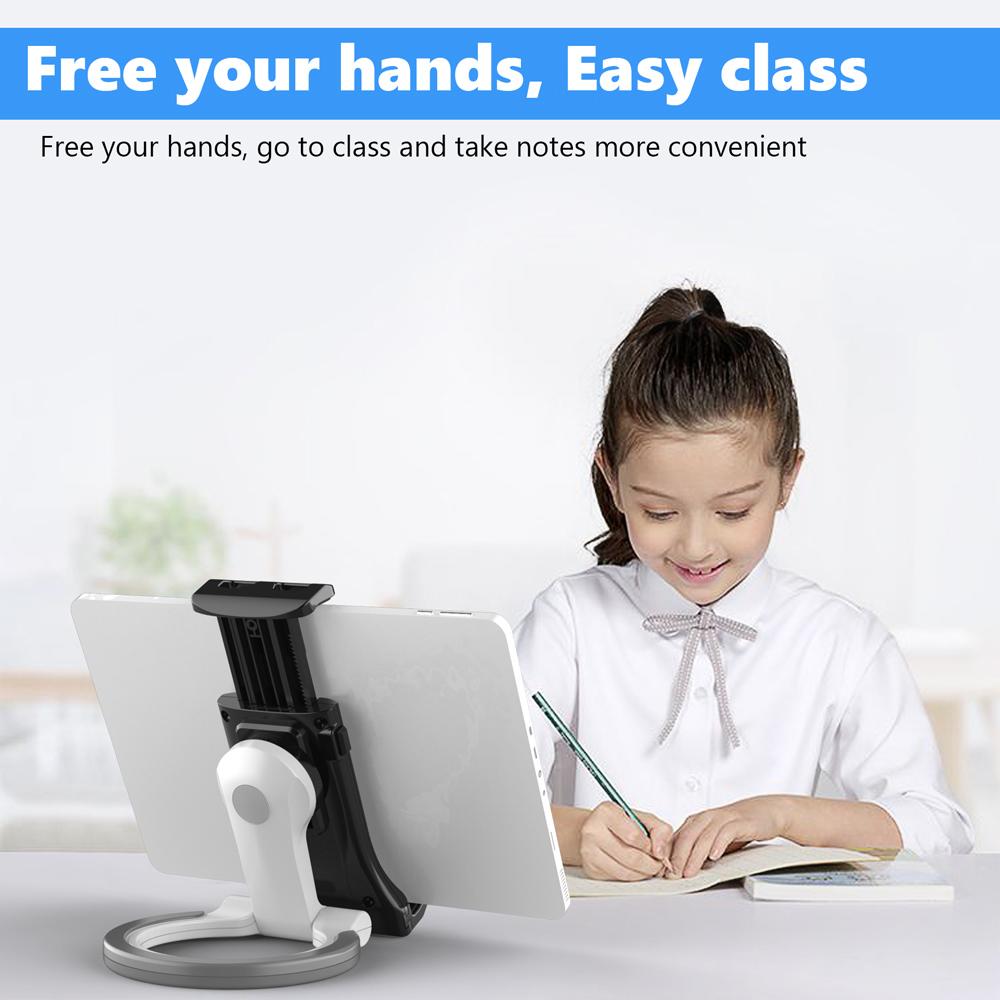 Universal Foldable Tablet Mobile Phone Stand Desktop Lazy Holder Adjustable Tablet Wall Mount Bracket Smartphone Holder For iPad