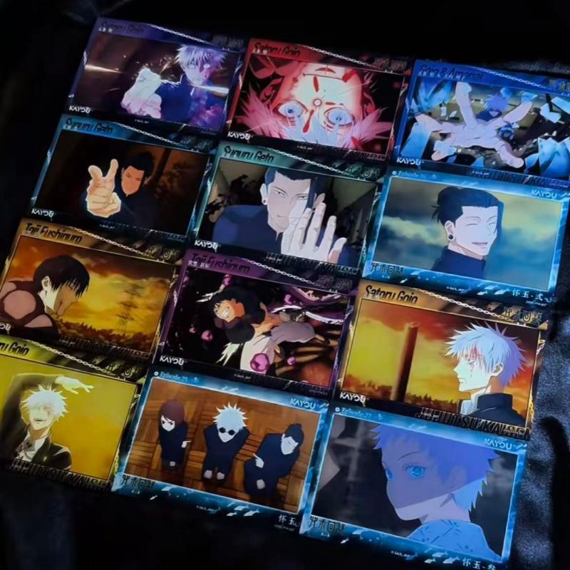 Genuine Jujutsu Kaisen Season 2 Polaroid Tearable Card Gojo Satoru Geto Suguru Anime Rare Collection Card Gift