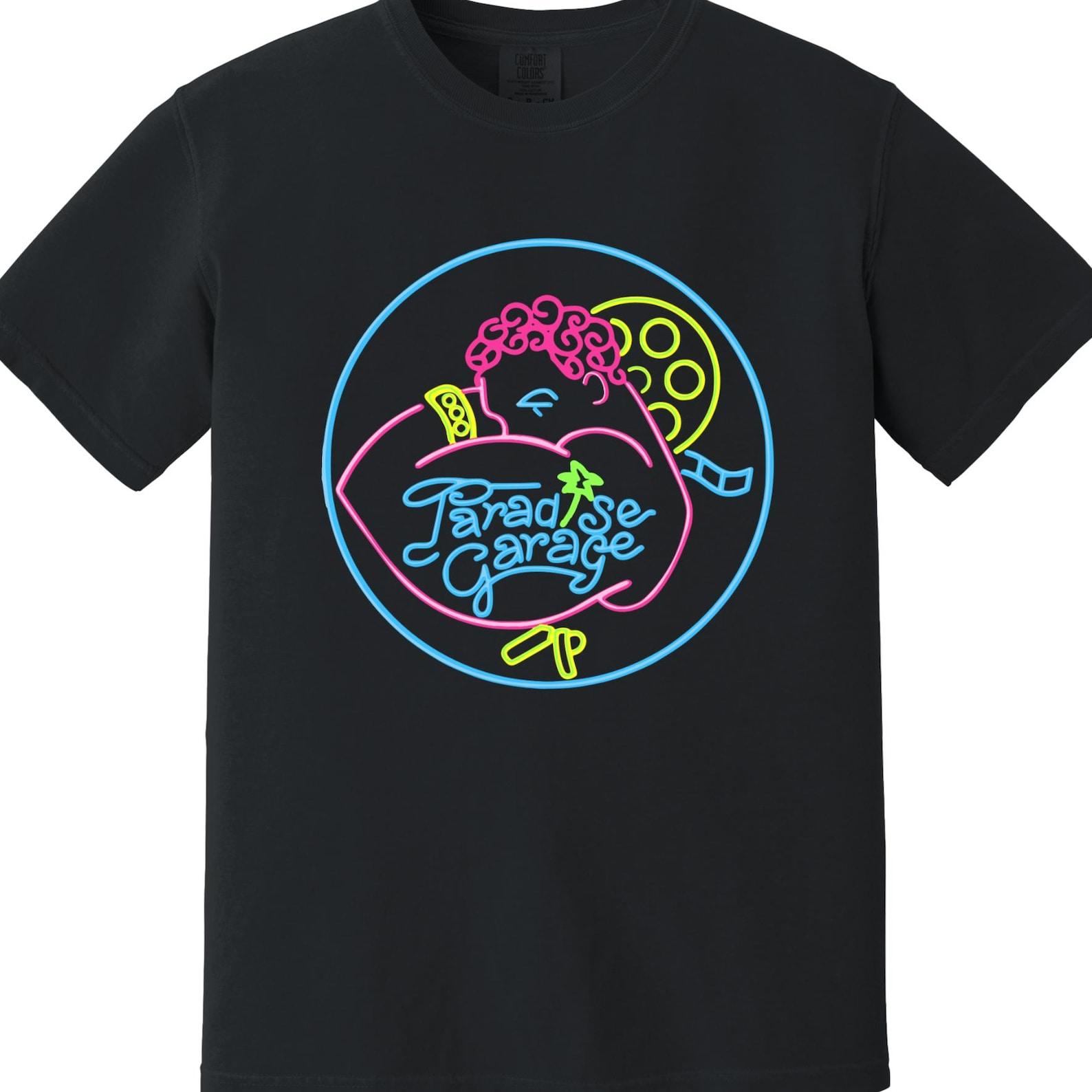 Paradise Garage Heavyweight T-Shirt - Larry Levan, Garage house, Disco classics, Unity, New York City 1980s Nightclub, DJ Culture 2XL