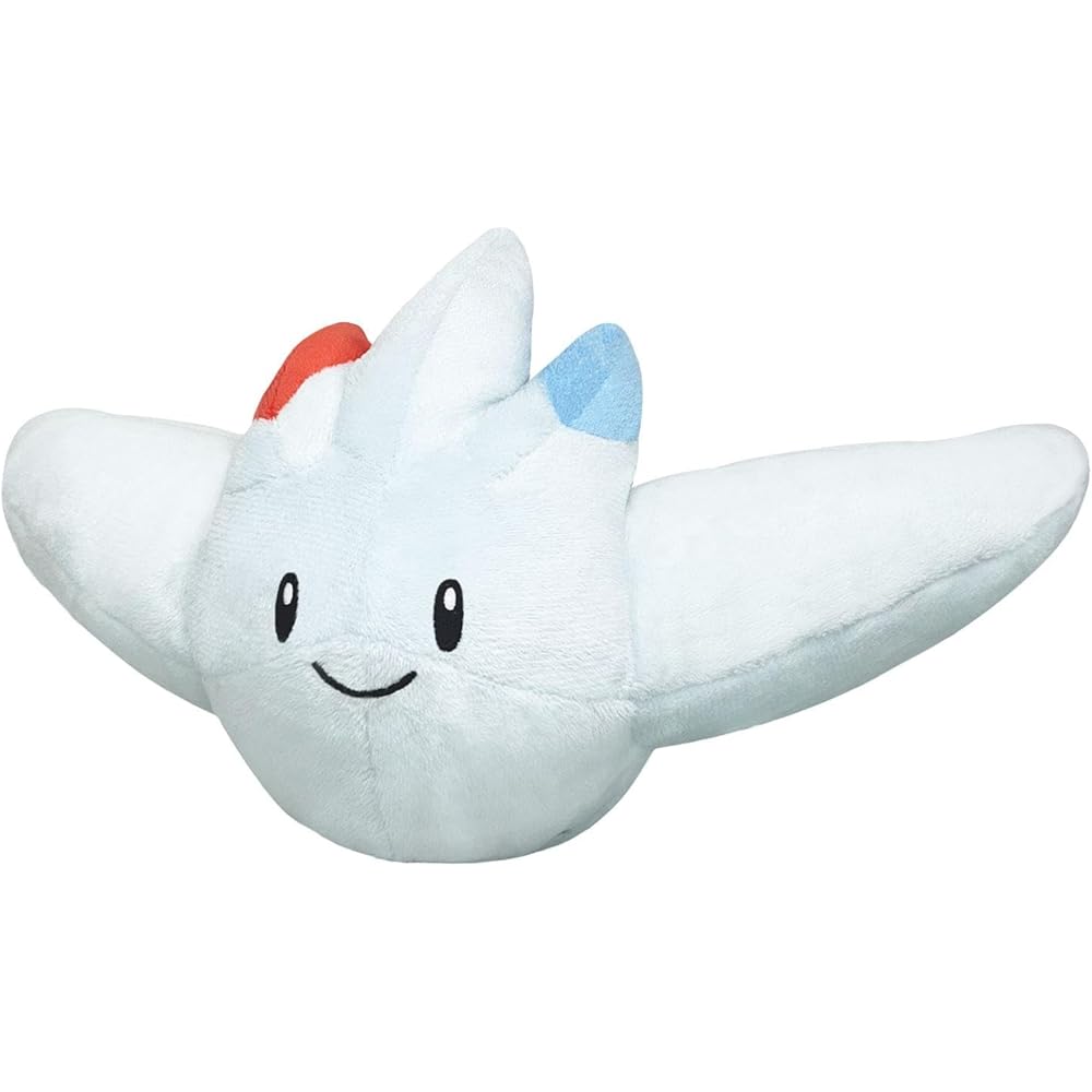 Sanei Boeki Pokemon All Star Collection Togekiss Plush Toy 29x22x14cm Soft Stuffed Animal