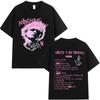 MGK Machine Gun Kelly Tour Graphic T-shirt Gothic Men Hip-hop Short-sleeved T-shirt Retro Prin