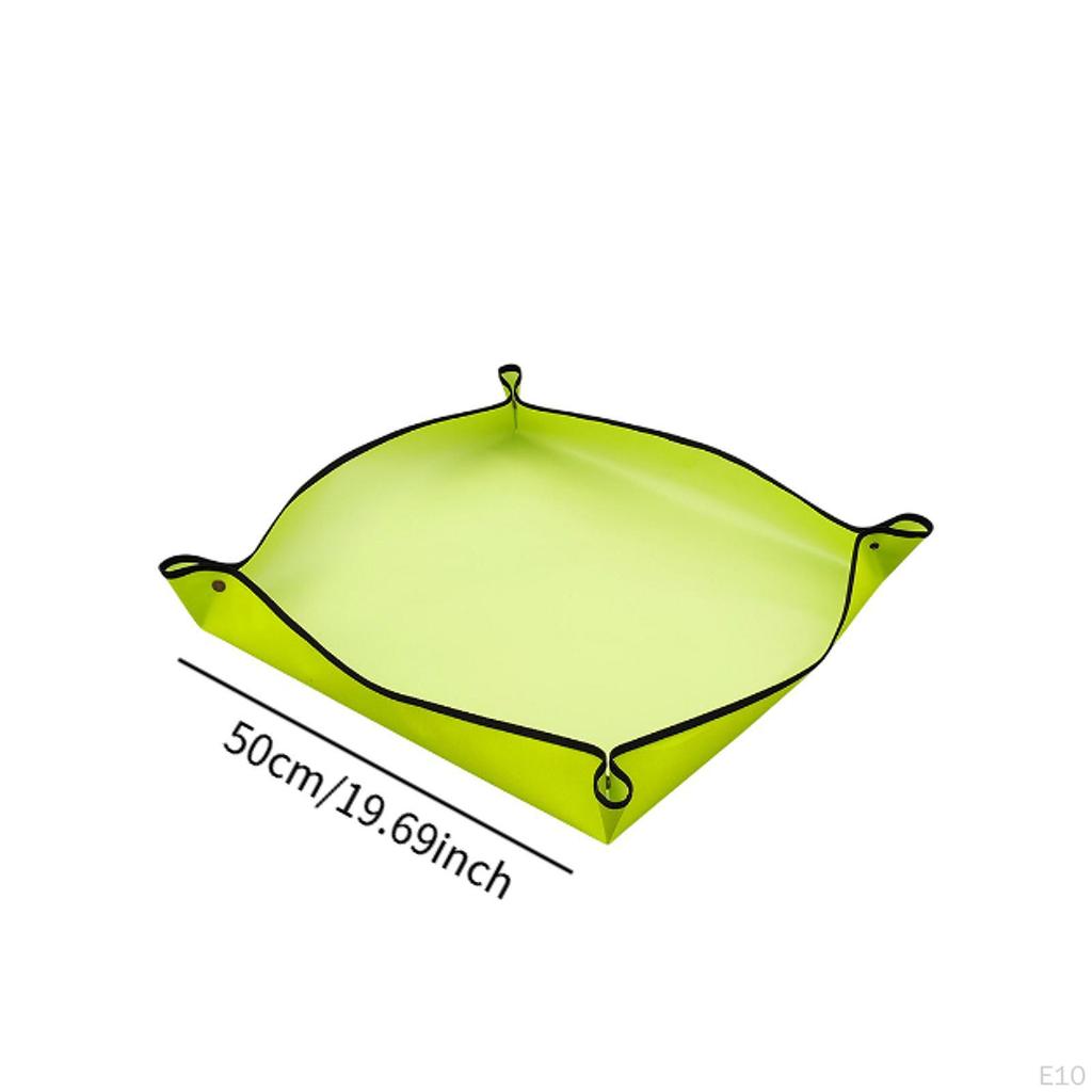 Umtopfmatte, faltbares Design mit Schmutzfang-Funktionen