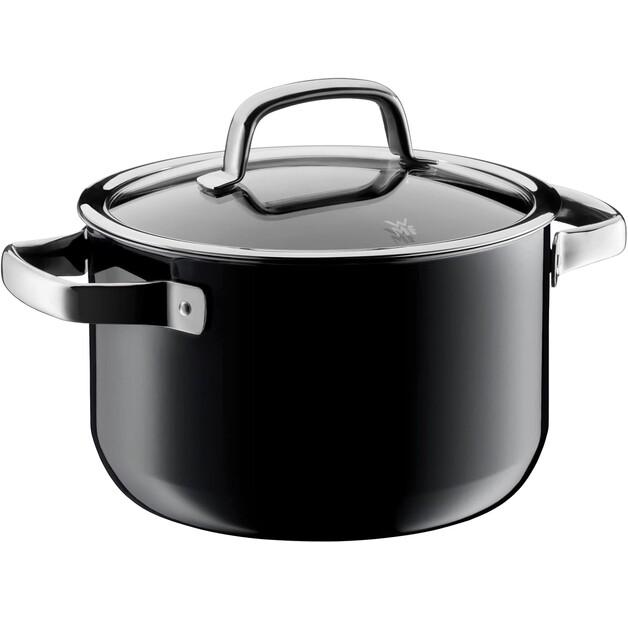 Набор сотейников WMF Fusiontec Mineral, чёрный, 4 предмета (05.1485.5290)