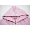 V125 Vale DREAM VALLEY Zip Up Hoodie Hot Stamping Pink Cardigan Sweatshirt