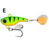1Pc 5G 8G 11G 14G 17G 20G Spinner Bait Metal Vib Fishing Lure Rotating Tail Vibration Sequins Wobbler Trolling Bait Fishing