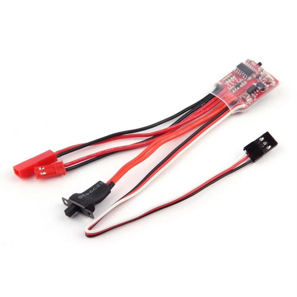4-8V 2S 30A Brushed ESC Brake Function Bidirectional Control Electric Speed Controller Switchable Brake Forward Reverse
