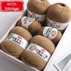 Medium-Thick Fuzzy Wool Yarn Balls for Handmade DIY Crochet & Knitting: Ideal for Scarves & Sweaters