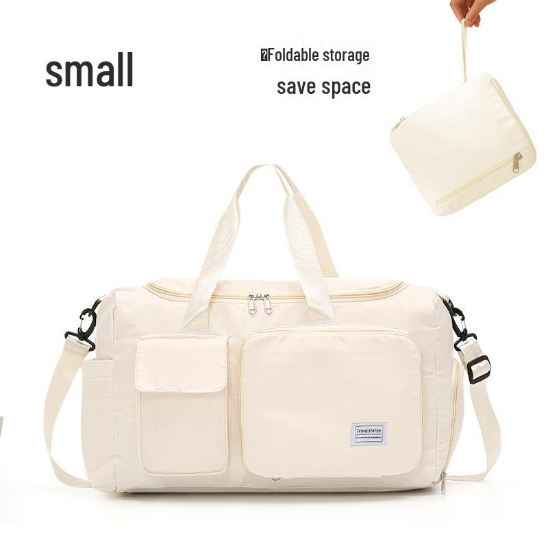 

Large Capacity Foldable Travel Bag: Women s Gym, Sports, Short Trip, Business, and Travel Luggage.