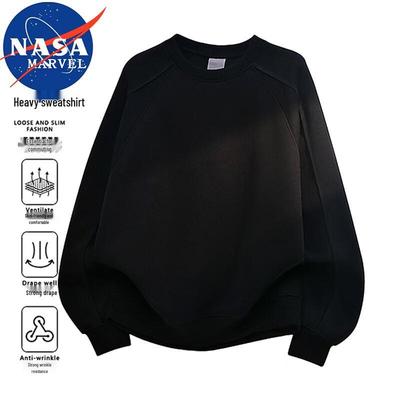 NASA MARVEL Men's Long Sleeve Round Neck Sweatshirt