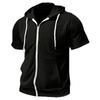 European & American Style Plus Size 3D Men's Zipper Hoodie Jacket 2026