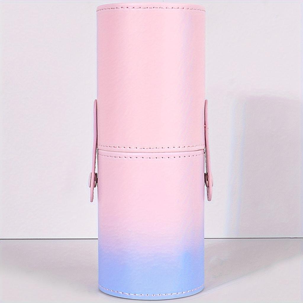 [Dustproof Makeup Holder] Large Capacity Dustproof Makeup Brush Holder | Chic Multicolor with Lid & Pen Slot for Desk Organization