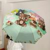 1pc Forest Animals Automatic Open/Close Umbrella, Folding Compact Umbrella with Lightweight Design for Women/Men Yy251011093