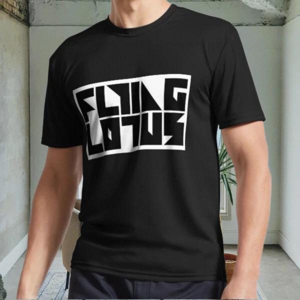 New Flying Lotus Active Logo Men s Black T shirt Funny Size S to 5XL XL