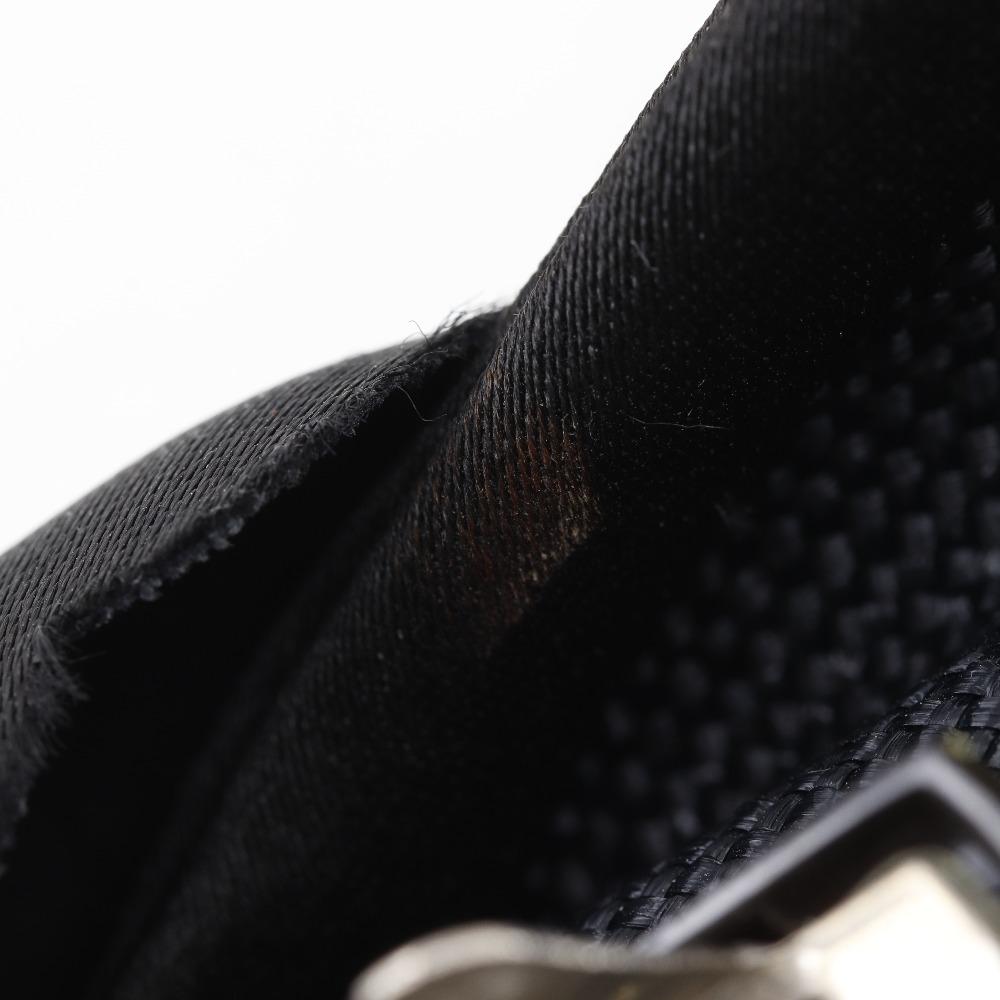 CHANEL camellia ribbon Valletta black Satin ribbon Women Used