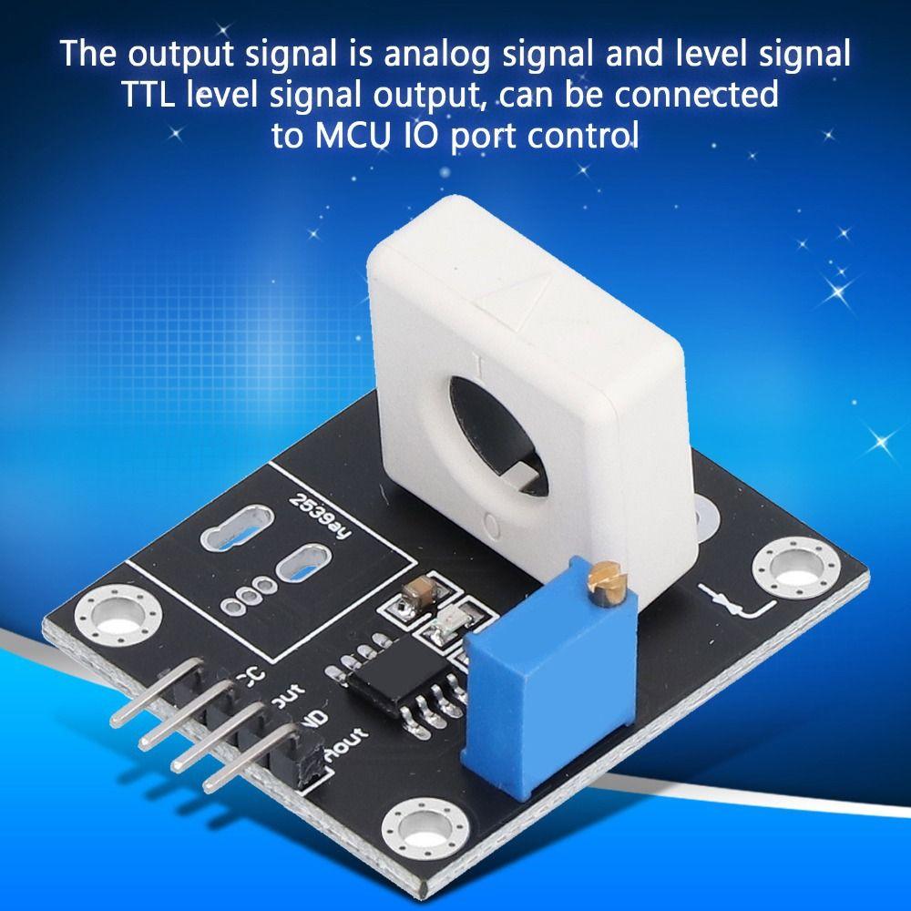 DC 35A Current Detection Sensor Adjustable Overcurrent Detection Modules  Electrical Devices