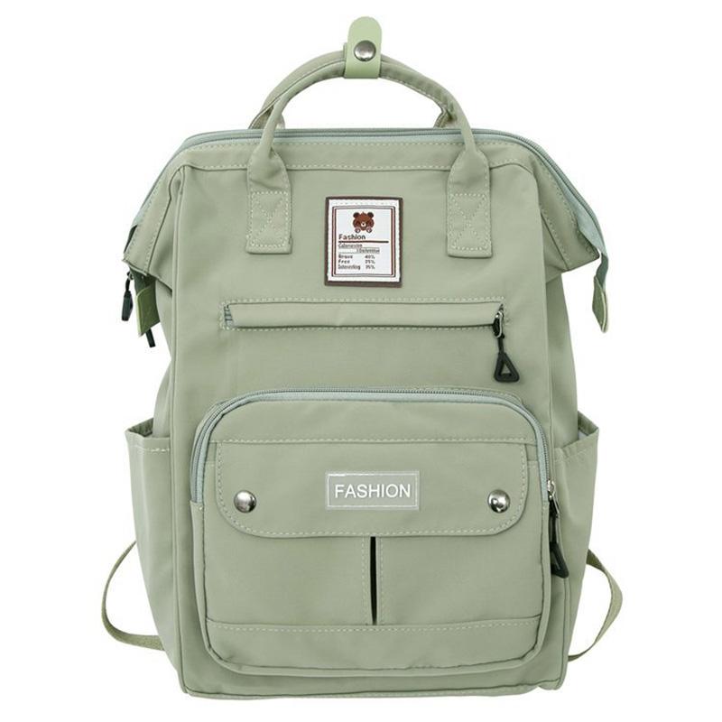 2025 New Japanese-style Academic Backpack Minimalist Lightweight Large-Capacity Student Backpack Outdoor Travel Casual Backpack