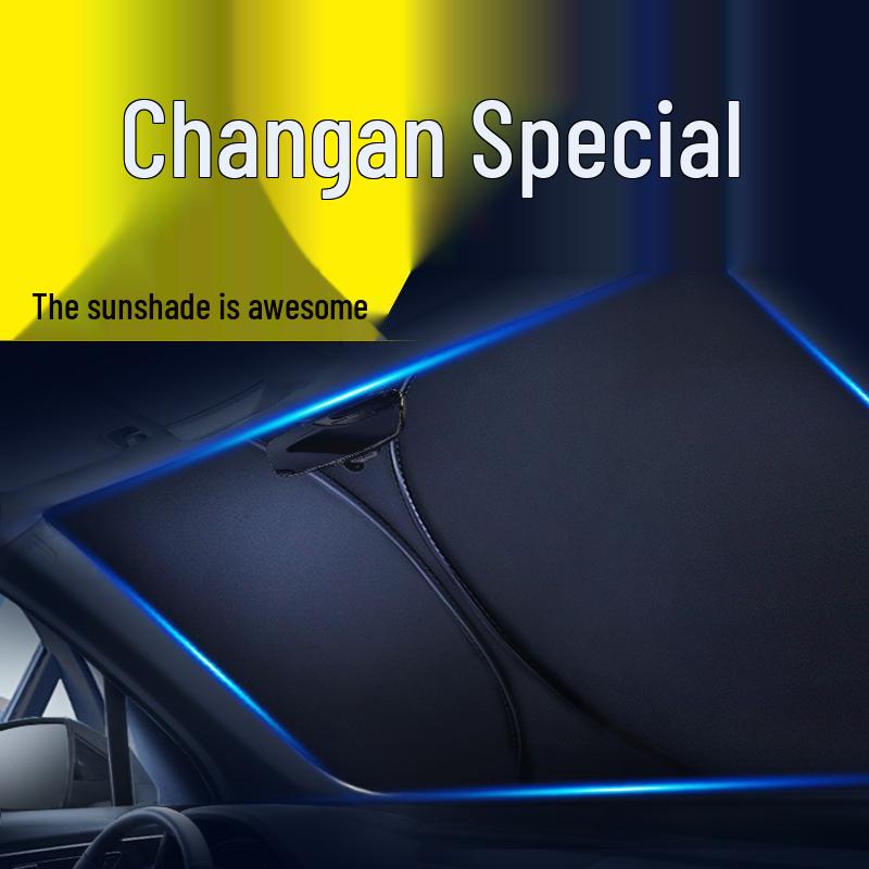 Changan Automobile Sunshade Heat Insulation Curtain for CS55 Plus, CS75 Plus, Oshan X5 Front Panel