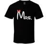 Mrs. Bow T Shirt Mens Womens Tees Top