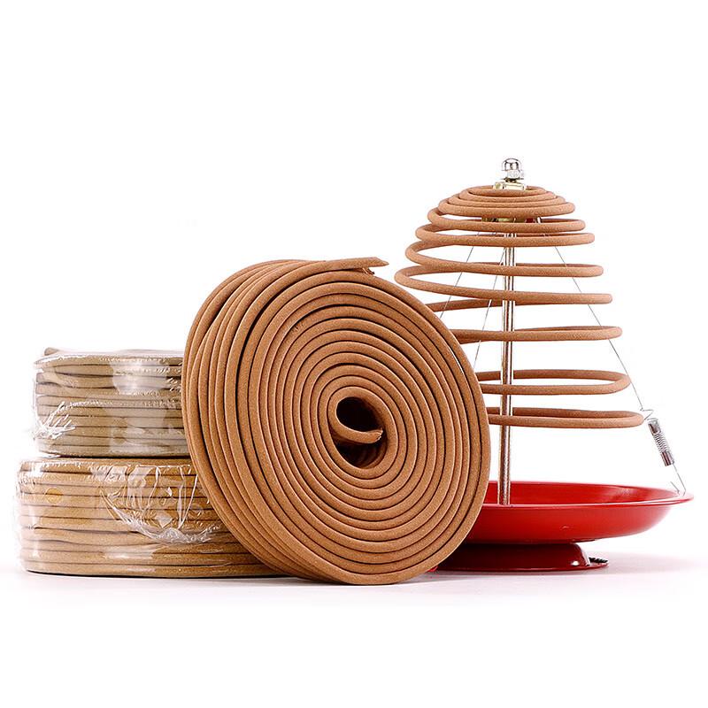 Changbaosen Sandalwood 24-Hour Coil Incense with Holder