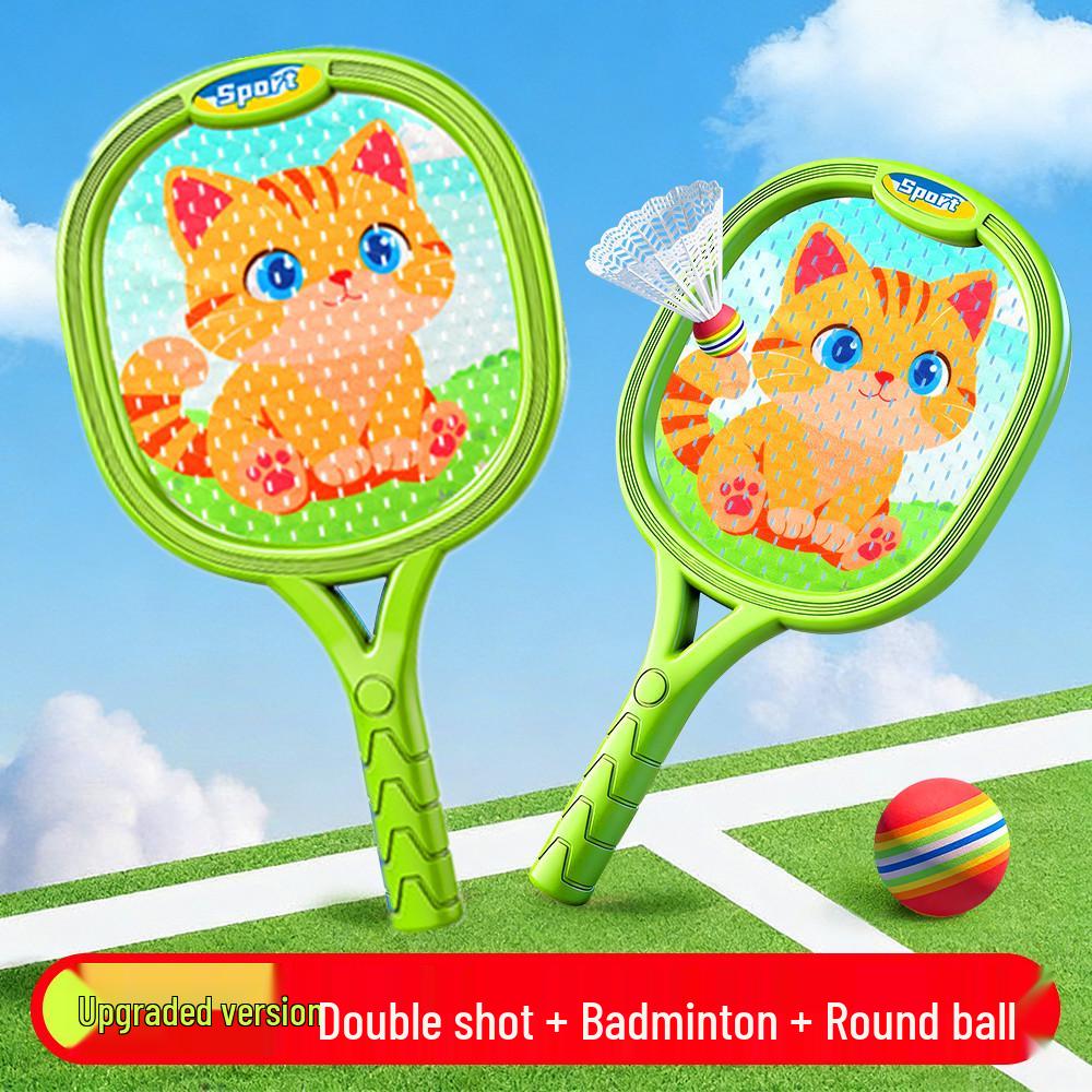 Kinder Badminton & Tennis Outdoor Sport Spielzeug Schläger