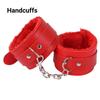 PU Leather Handcuffs Sex Bondage Restraints Wrist Hand Cuffs Product,Adult Game Toys for Women Men Products Bdsm