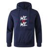 Men's Multi - Color Fashionable Printed Pocket Sports Fitness Casual Sweatshirt Hoodie Pullover