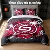 Servette FC Design Bed Bedding Set 1 Duvet Cover + 2 Pillowcases Soft Breathable Household Bed Linens
