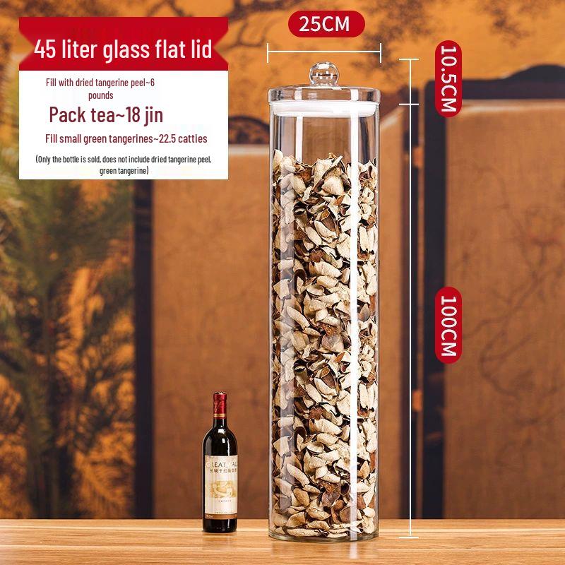 

Sealed Glass Storage Jar