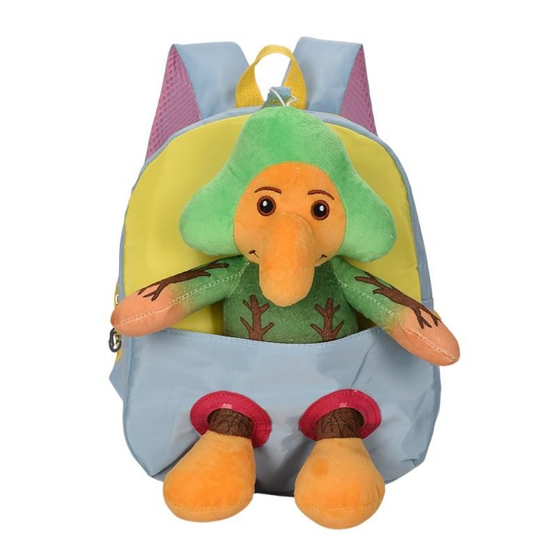 Tungtung Sahur Plush Childrens Backpack With Insulated Lightweight Design For Kindergarten